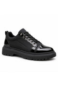 Charcoal Patent Leather