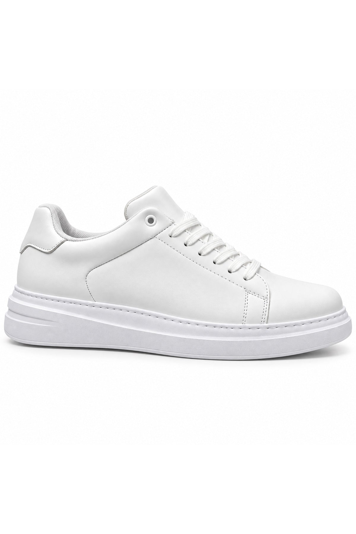 BESKAR KB B2 Beyaz Cilt Erkek Günlük Sneaker Ayakkabı — görsel 4