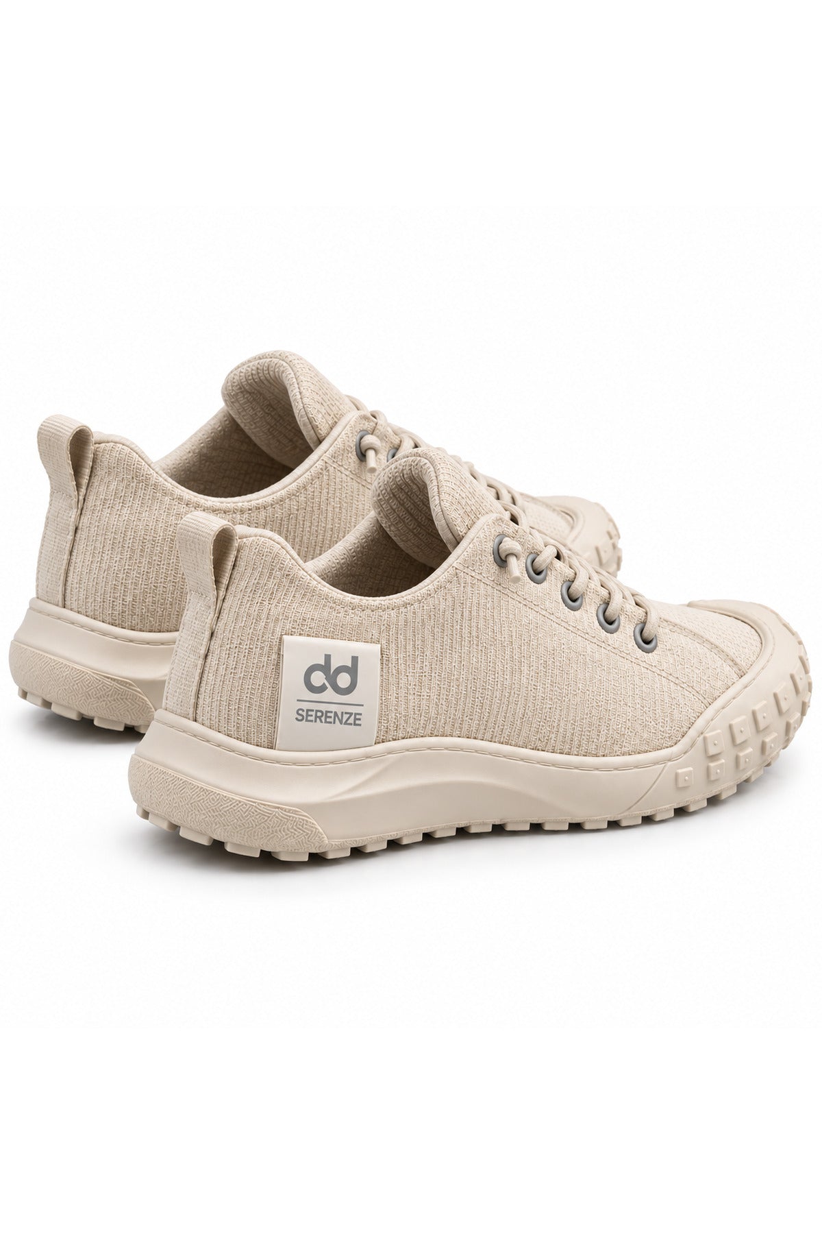 BESKAR BA0248 Krem Esnek Bağcıklı Erkek Günlük Sneaker — görsel 6