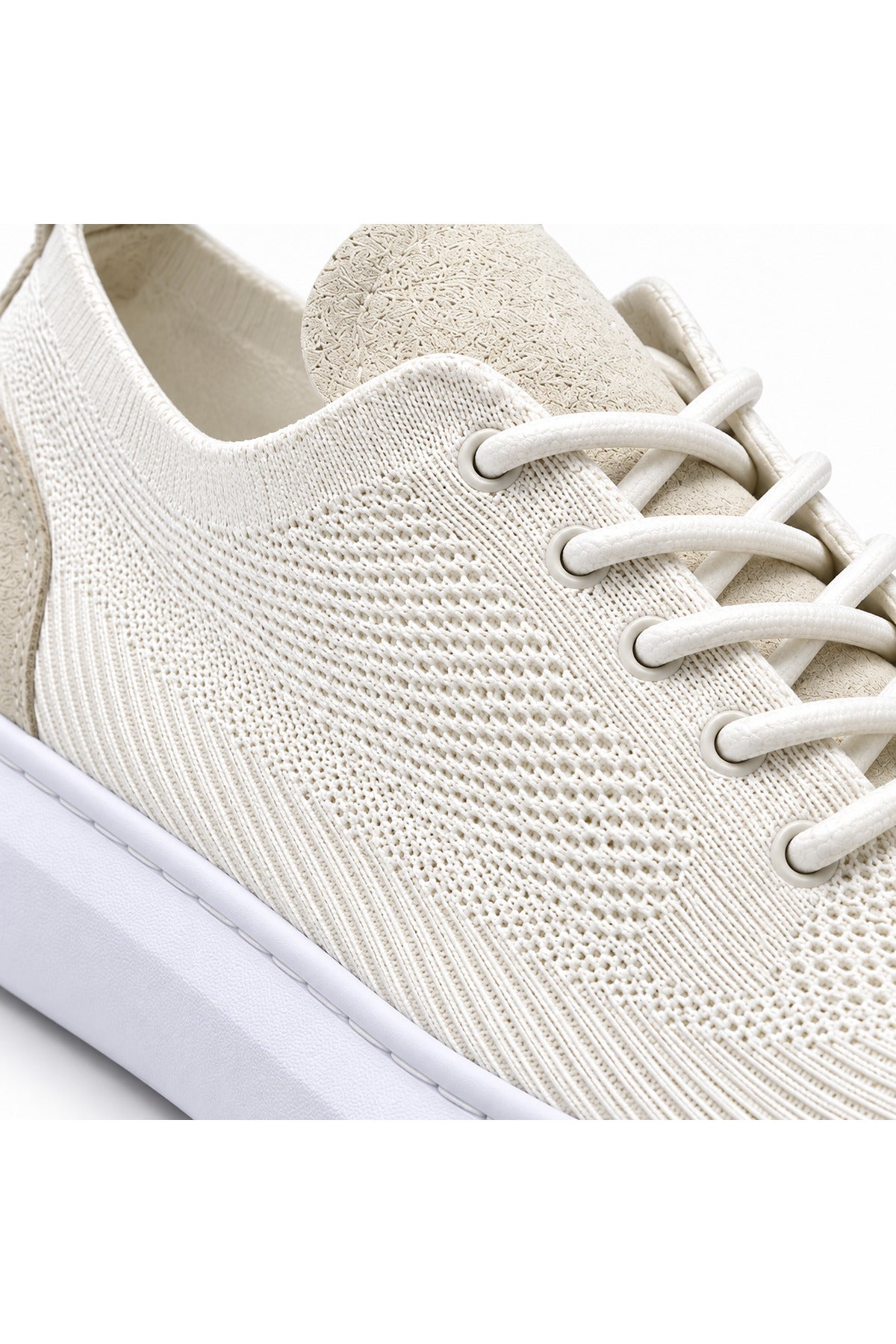 BESKAR KB M101 Beyaz Triko Erkek Günlük Sneaker Ayakkabı — görsel 6