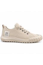 BESKAR BA0248 Krem Esnek Bağcıklı Erkek Günlük Sneaker — görsel 3