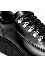 BESKAR KB X10 Siyah-Siyah Rugan Yüksek Tabanlı Erkek Günlük Sneaker — görsel 4