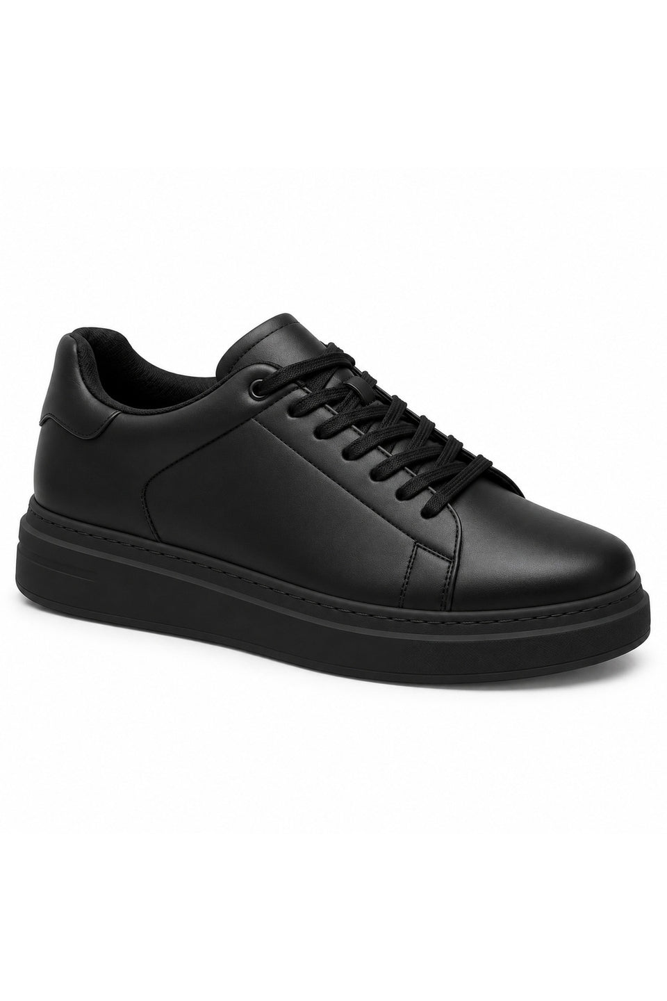 BESKAR KB B2 Kömür Cilt Erkek Günlük Sneaker Ayakkabı