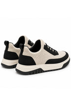 BESKAR BA0911 Bej Siyah Triko Erkek Günlük Sneaker Ayakkabı — görsel 5