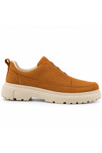 BESKAR KB 703 Taba Süet Görünümlü Bağcıksız Lastikli Erkek Günlük Sneaker — görsel 4