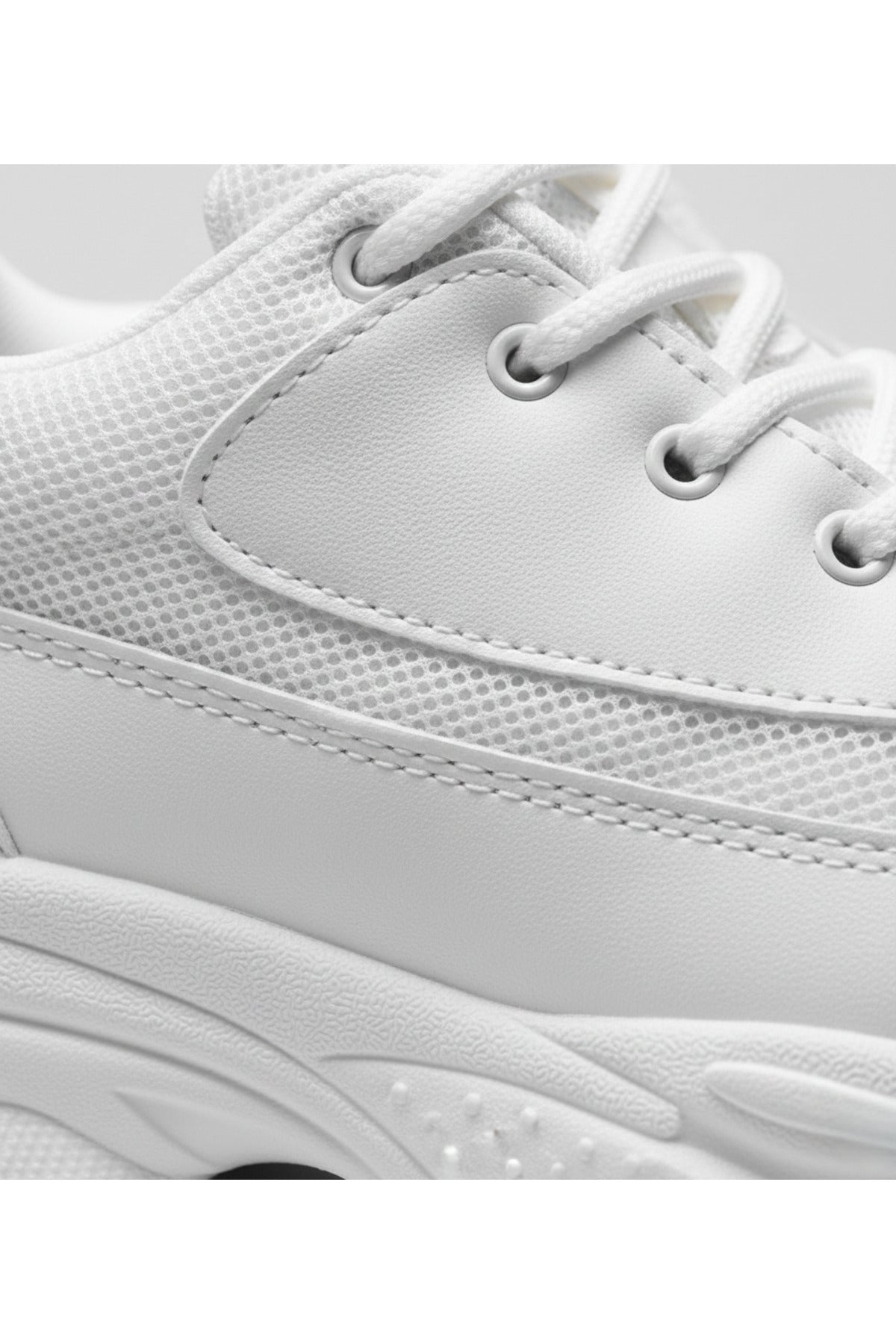 BESKAR KB 707 Beyaz Cilt Erkek Günlük Sneaker Ayakkabı — görsel 4