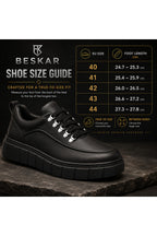 BESKAR KB X10 Kömür Cilt Yüksek Tabanlı Erkek Günlük Sneaker — görsel 8