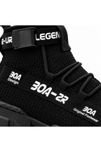 BESKAR ZR X700 Kömür Triko Yüksek Tabanlı Erkek Sneaker — görsel 4