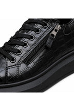 BESKAR KB 309 Kömür Fermuarlı Bağcıklı Erkek Günlük Sneaker — görsel 4