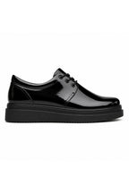 BESKAR KB X3 Kömür Rugan Bağcıklı Erkek Günlük Sneaker Ayakkabı — görsel 3