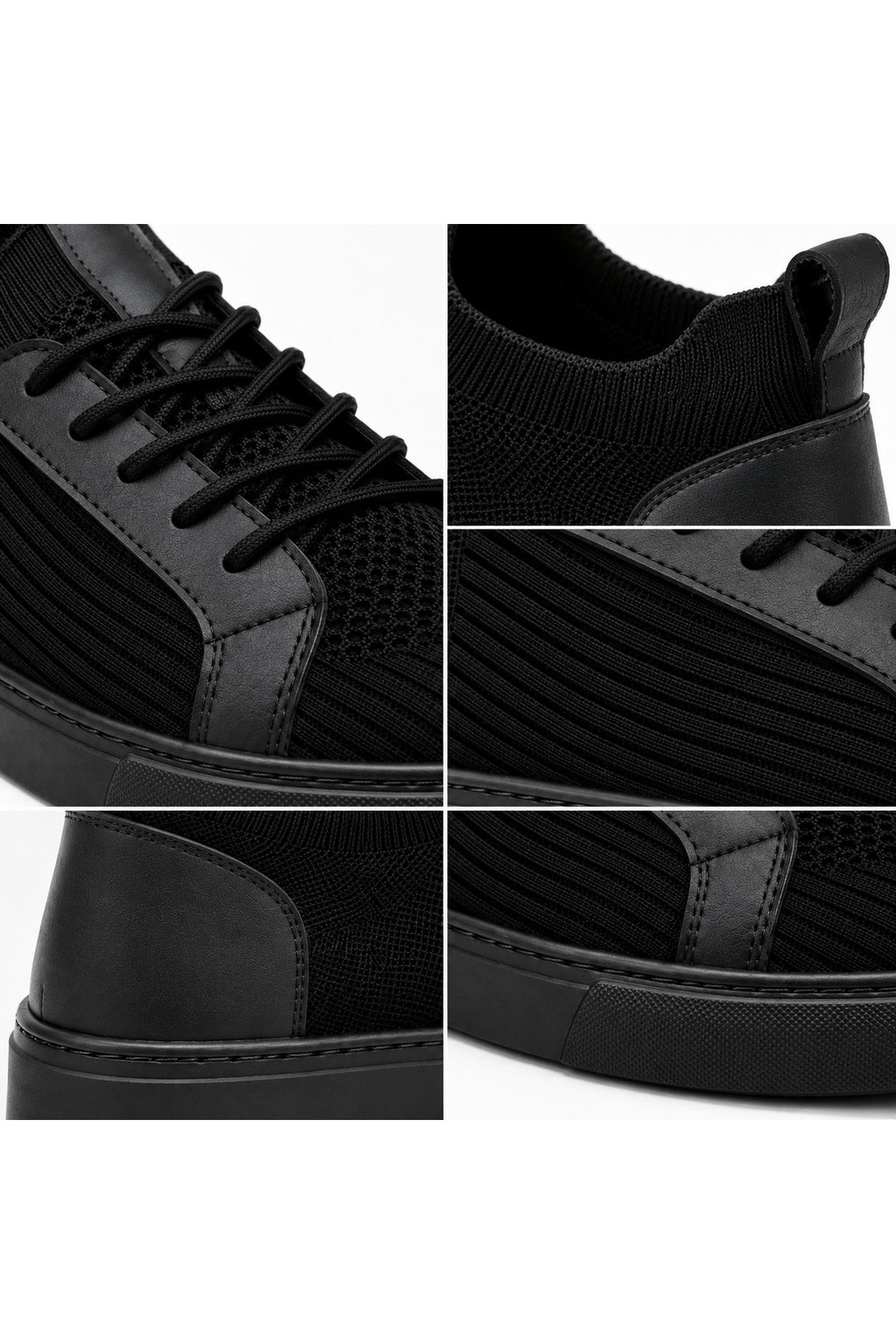 BESKAR KB 112 Kömür Triko Erkek Günlük Sneaker Ayakkabı — görsel 6