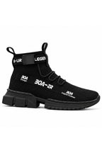 BESKAR ZR X700 Kömür Triko Yüksek Tabanlı Erkek Sneaker — görsel 3