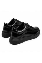 BESKAR KB X12 Kömür Rugan Erkek Günlük Sneaker Ayakkabı — görsel 5