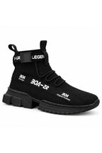 BESKAR ZR X700 Kömür Triko Yüksek Tabanlı Erkek Sneaker — görsel 1