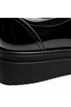 BESKAR KB X3 Kömür Rugan Bağcıklı Erkek Günlük Sneaker Ayakkabı — görsel 6
