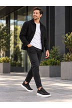 BESKAR KB 010 Siyah Cilt Erkek Günlük Casual Ayakkabı — görsel 5
