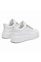 BESKAR KB X10 Beyaz Cilt Yüksek Tabanlı Erkek Günlük Sneaker — görsel 5