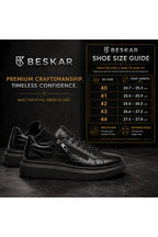 BESKAR KB 309 Kömür Fermuarlı Bağcıklı Erkek Günlük Sneaker — görsel 8