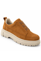 BESKAR KB 703 Taba Süet Görünümlü Bağcıksız Lastikli Erkek Günlük Sneaker — görsel 1