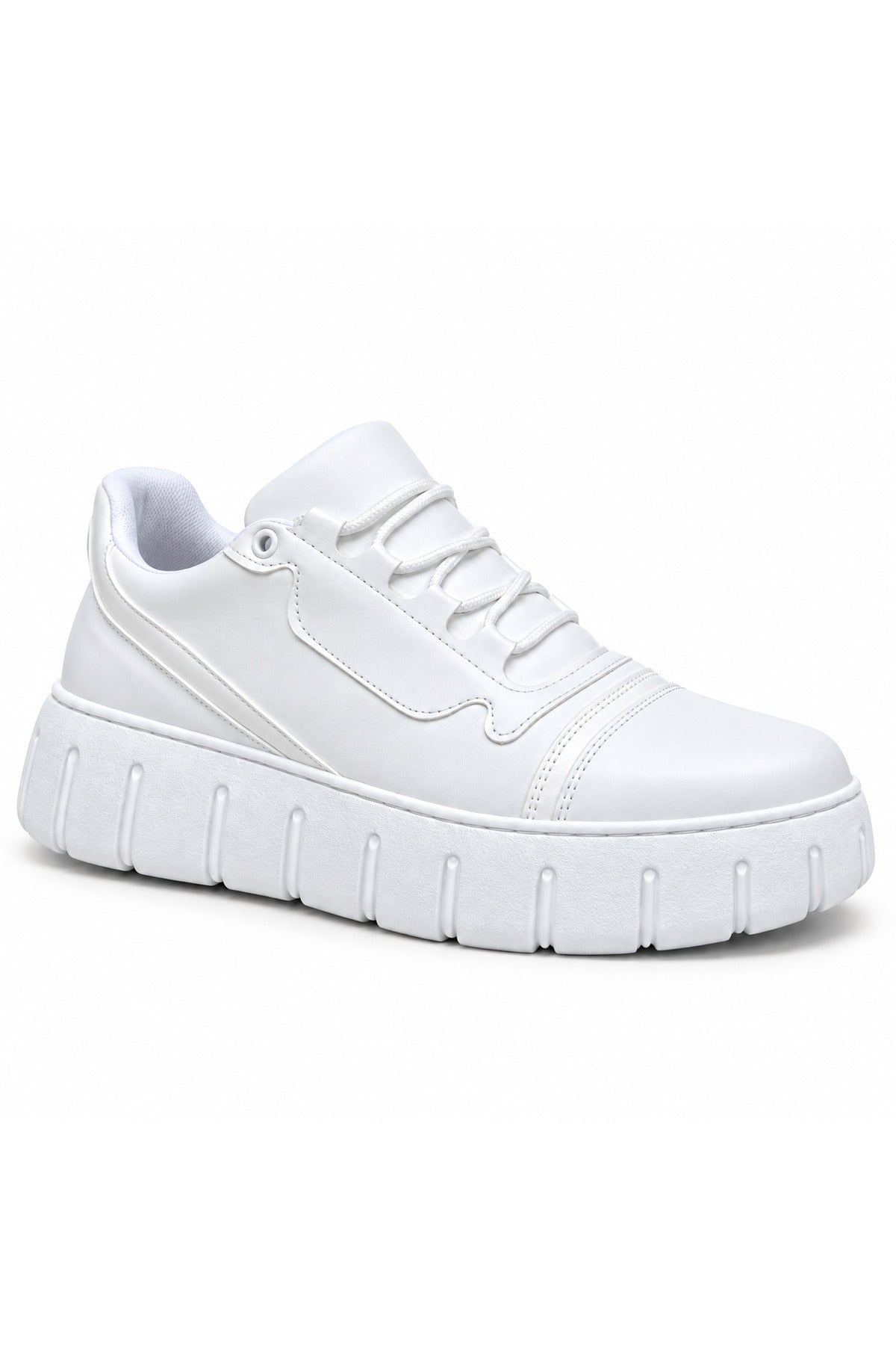 BESKAR BA0666 Beyaz Erkek Günlük Sneaker Ayakkabı — görsel 1