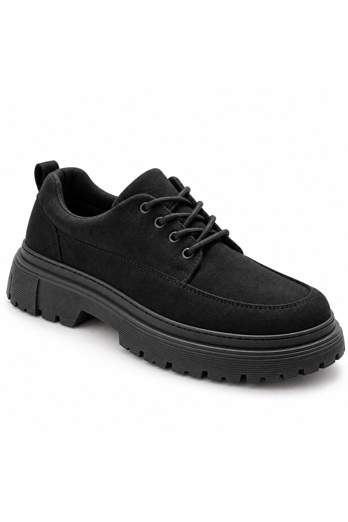 BESKAR KB 702 Kömür Süet Görünümlü Erkek Günlük Sneaker Ayakkabı — görsel 1