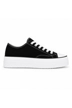 BESKAR KB CX3 Siyah Keten Görünümlü Erkek Sneaker — görsel 3
