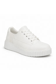 BESKAR KB X516 Erkek Günlük Sneaker Ayakkabı — Beyaz Cilt