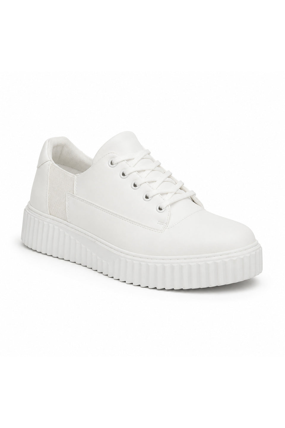 BESKAR KB X516 Beyaz Cilt Erkek Günlük Sneaker Ayakkabı