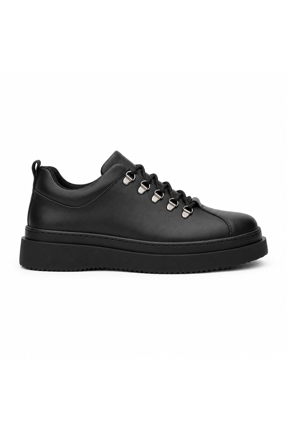 BESKAR KB X4 Mat Siyah Erkek Günlük Sneaker Ayakkabı — görsel 3
