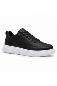 BESKAR KB X12 Erkek Günlük Sneaker Ayakkabı — Siyah Cilt – Beyaz Taban