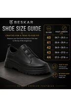 BESKAR KB 703 Kömür Cilt Bağcıksız Lastikli Erkek Günlük Sneaker — görsel 8