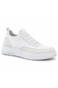 BESKAR BA0911 Triko Erkek Günlük Sneaker Ayakkabı — Beyaz