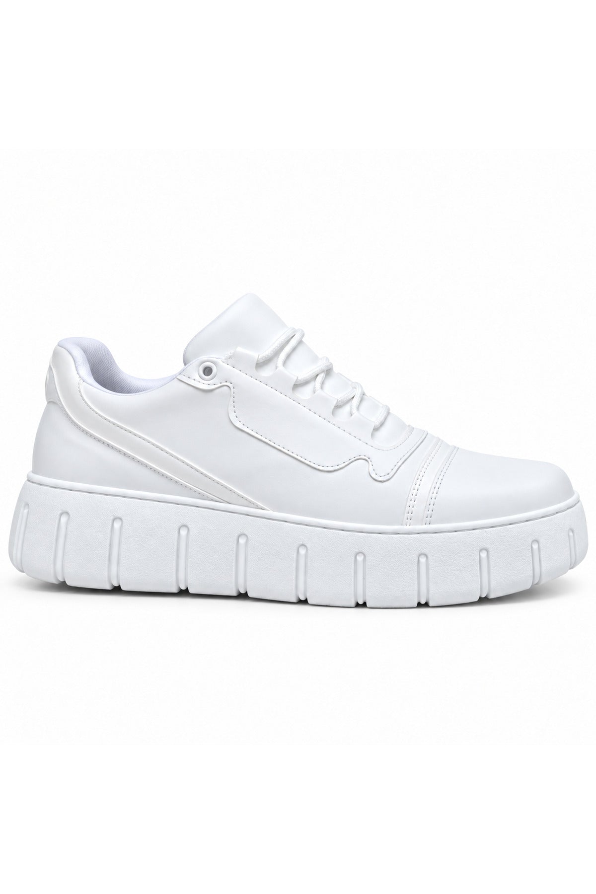 BESKAR BA0666 Beyaz Erkek Günlük Sneaker Ayakkabı — görsel 3