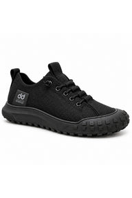 BESKAR BA0248 Esnek Bağcıklı Erkek Günlük Sneaker — Kömür