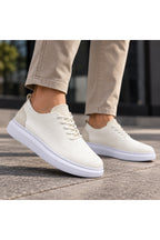 BESKAR KB M101 Beyaz Triko Erkek Günlük Sneaker Ayakkabı — görsel 2