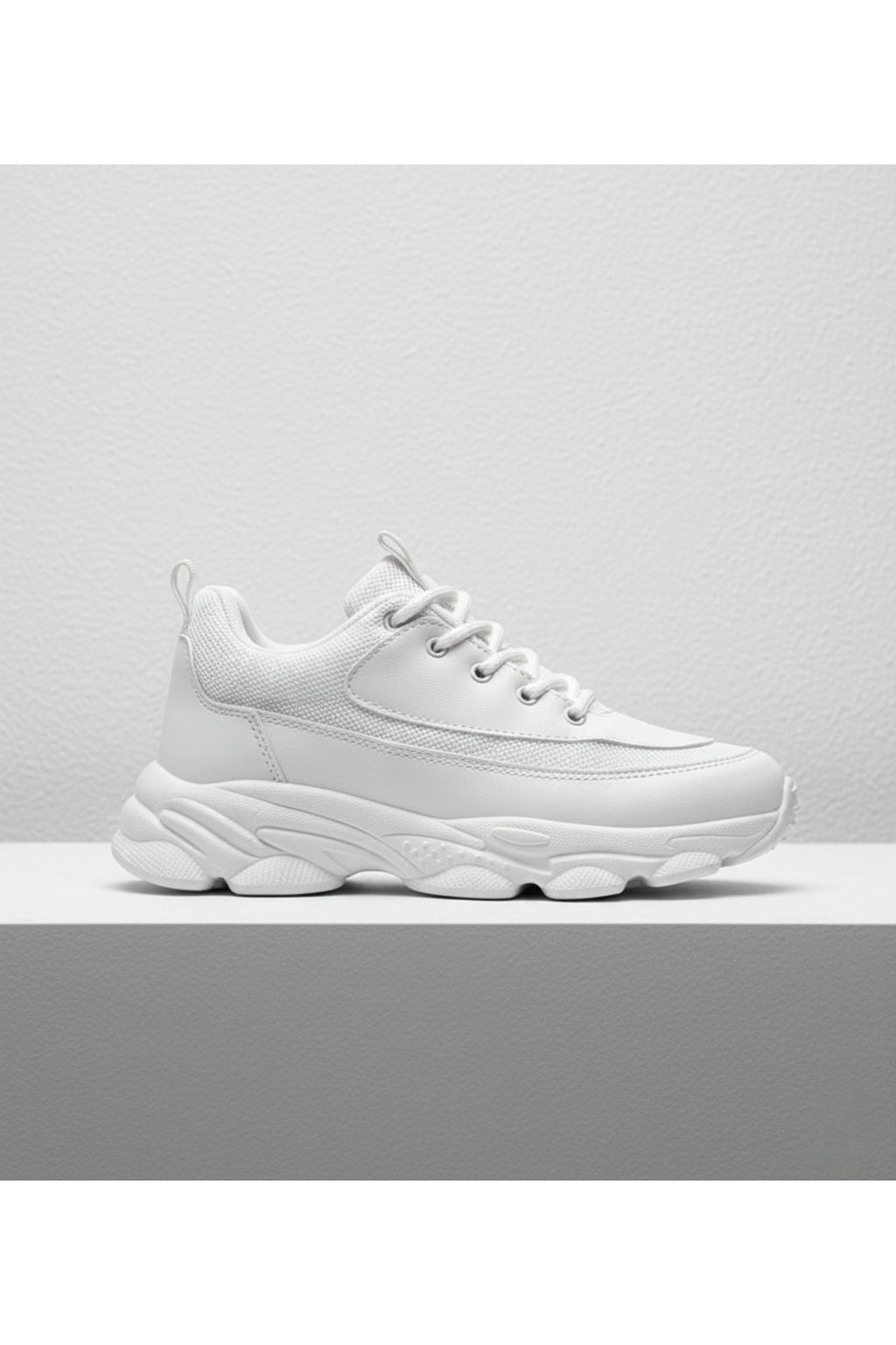 BESKAR KB 707 Beyaz Cilt Erkek Günlük Sneaker Ayakkabı — görsel 3