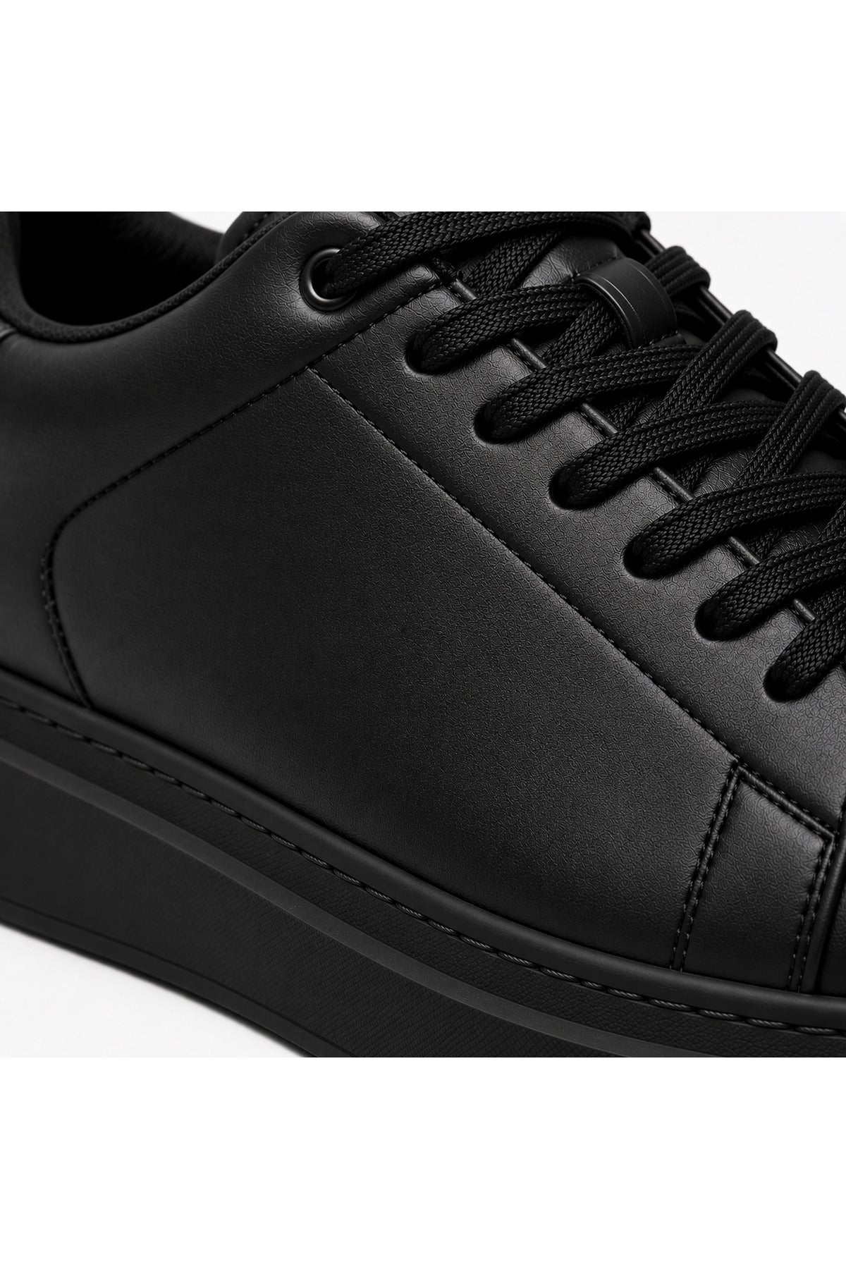 BESKAR KB B2 Kömür Cilt Erkek Günlük Sneaker Ayakkabı — görsel 4