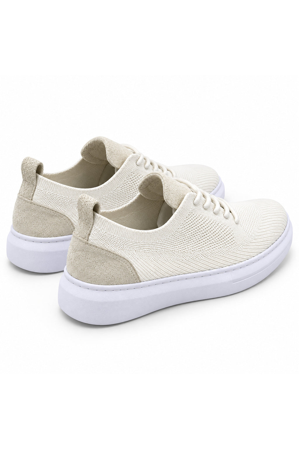 BESKAR KB M101 Beyaz Triko Erkek Günlük Sneaker Ayakkabı — görsel 7
