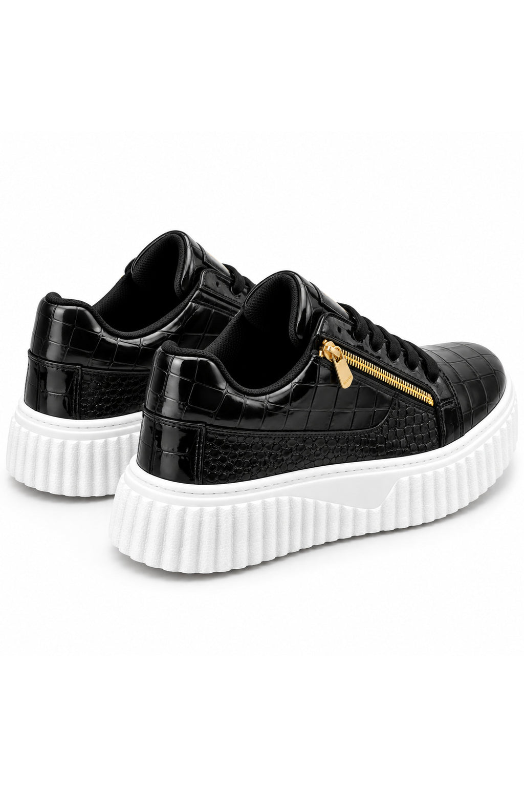BESKAR SNR 308 Siyah Beyaz Taban Erkek Günlük Sneaker Ayakkabı — görsel 6