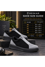 BESKAR KB 007 Siyah Gri Tek Bant Cırtlı Erkek Günlük Sneaker — görsel 8