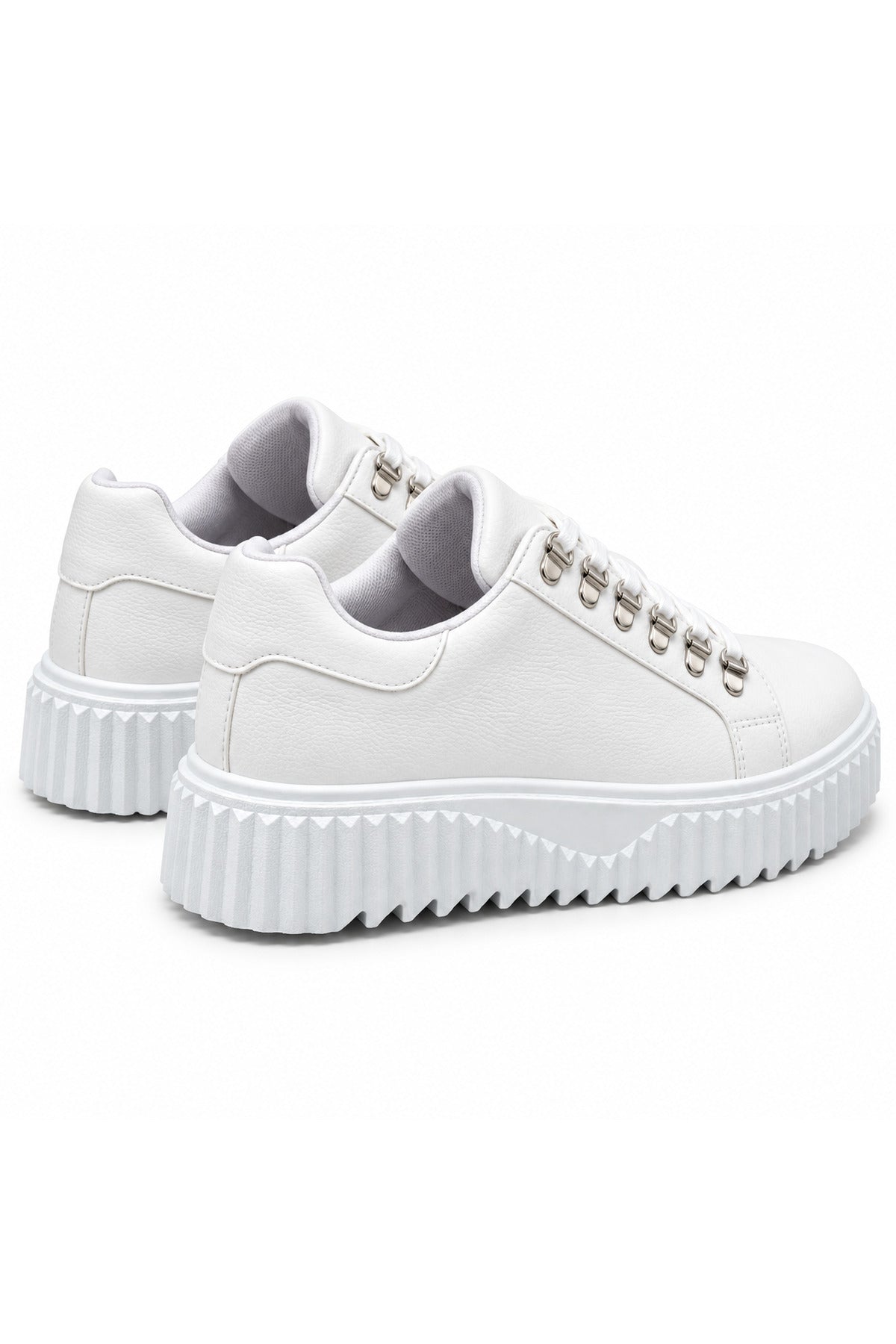 BESKAR BA0505 Beyaz Bilekli Erkek Günlük Sneaker Ayakkabı — görsel 5