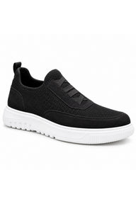 BESKAR BA0911 Triko Erkek Günlük Sneaker Ayakkabı — Siyah