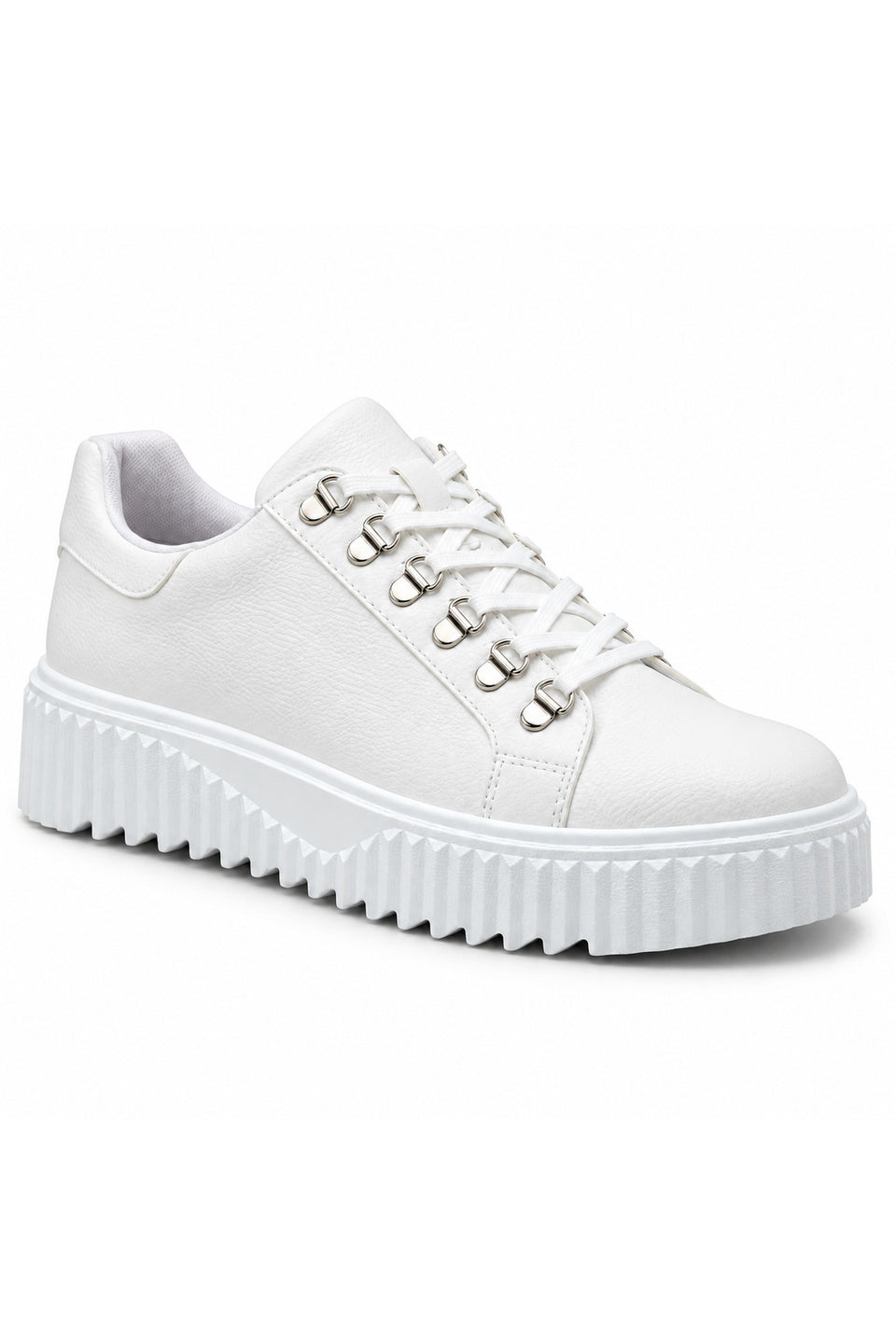 BESKAR BA0505 Beyaz Bilekli Erkek Günlük Sneaker Ayakkabı
