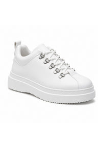BESKAR KB X4 Erkek Günlük Sneaker Ayakkabı — Beyaz Cilt