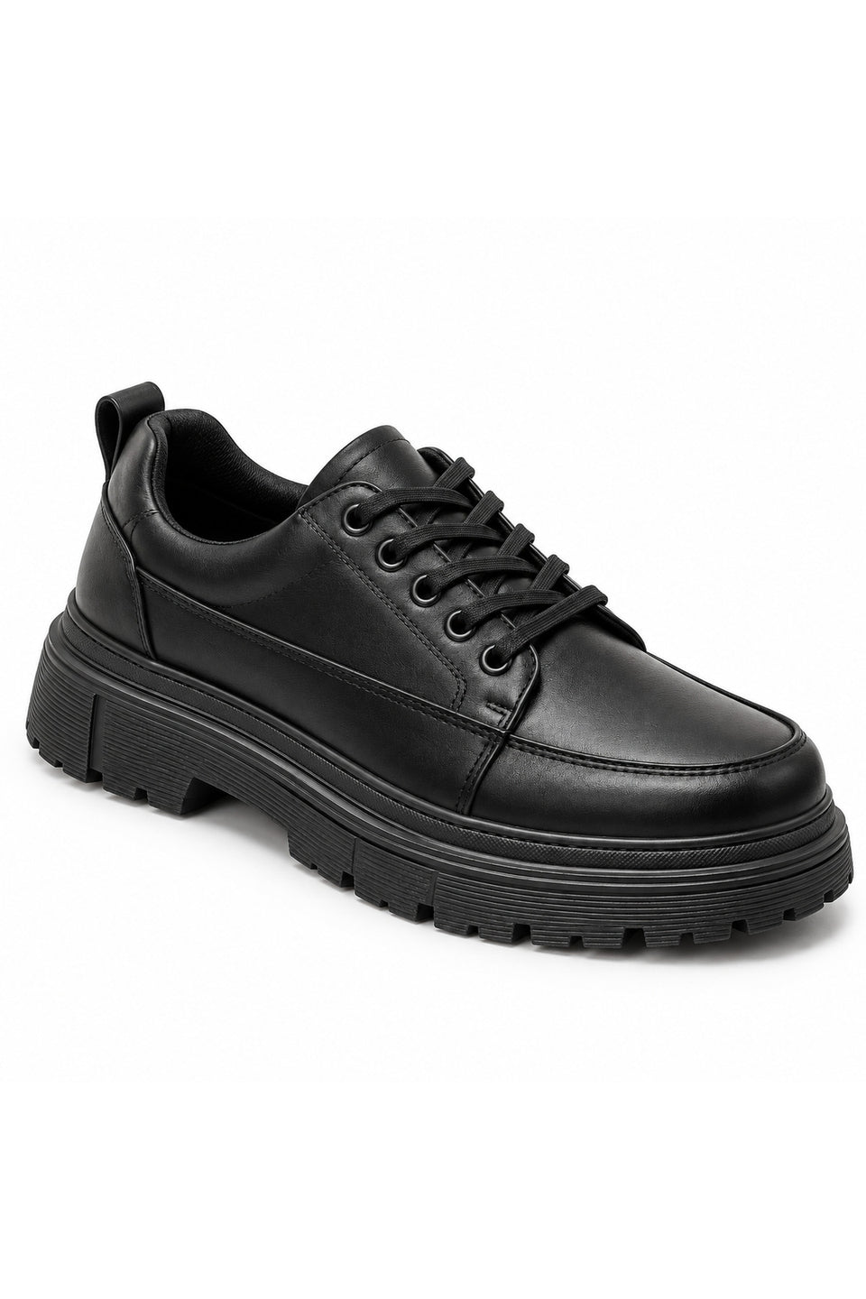 BESKAR KB 702 Kömür Cilt Erkek Günlük Sneaker Ayakkabı