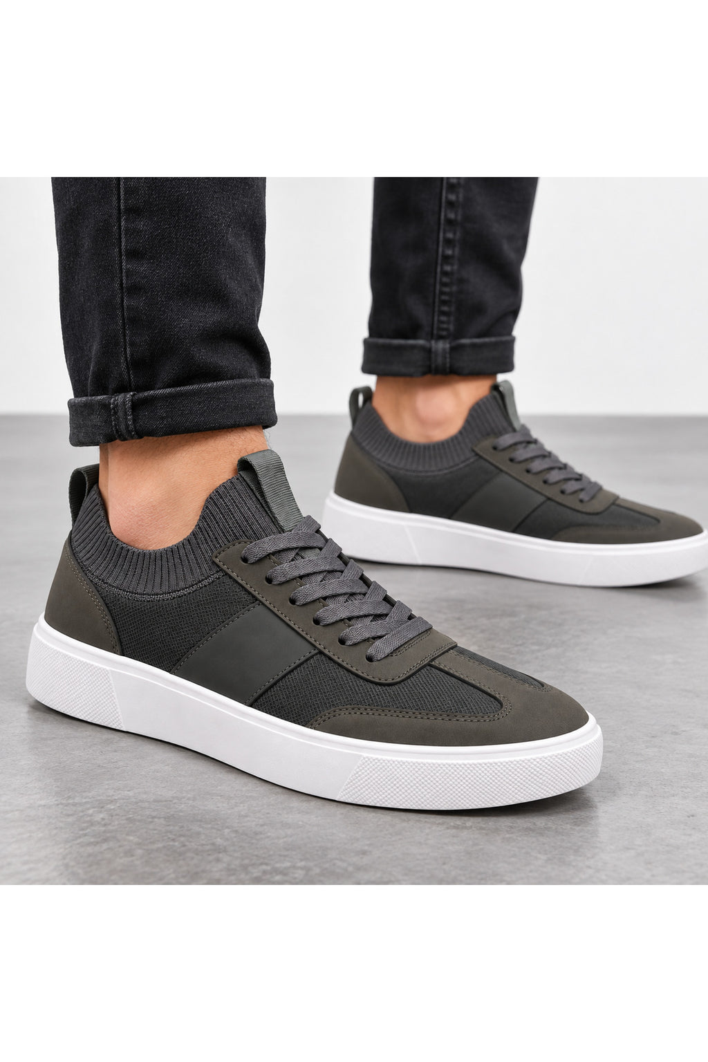 BESKAR KB N010 Füme Cilt Erkek Günlük Casual Ayakkabı — görsel 2