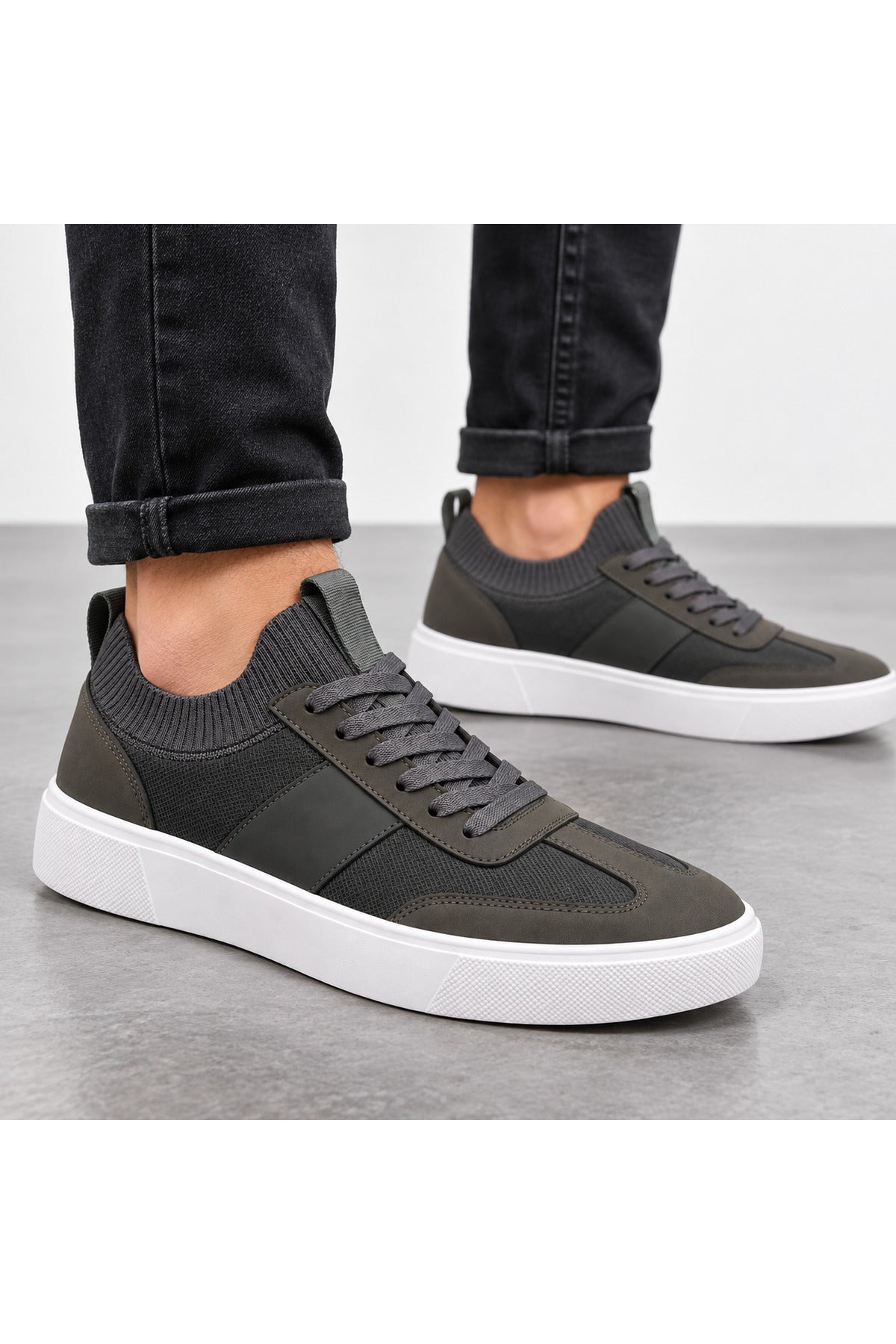 BESKAR KB N010 Füme Cilt Erkek Günlük Casual Ayakkabı — görsel 2