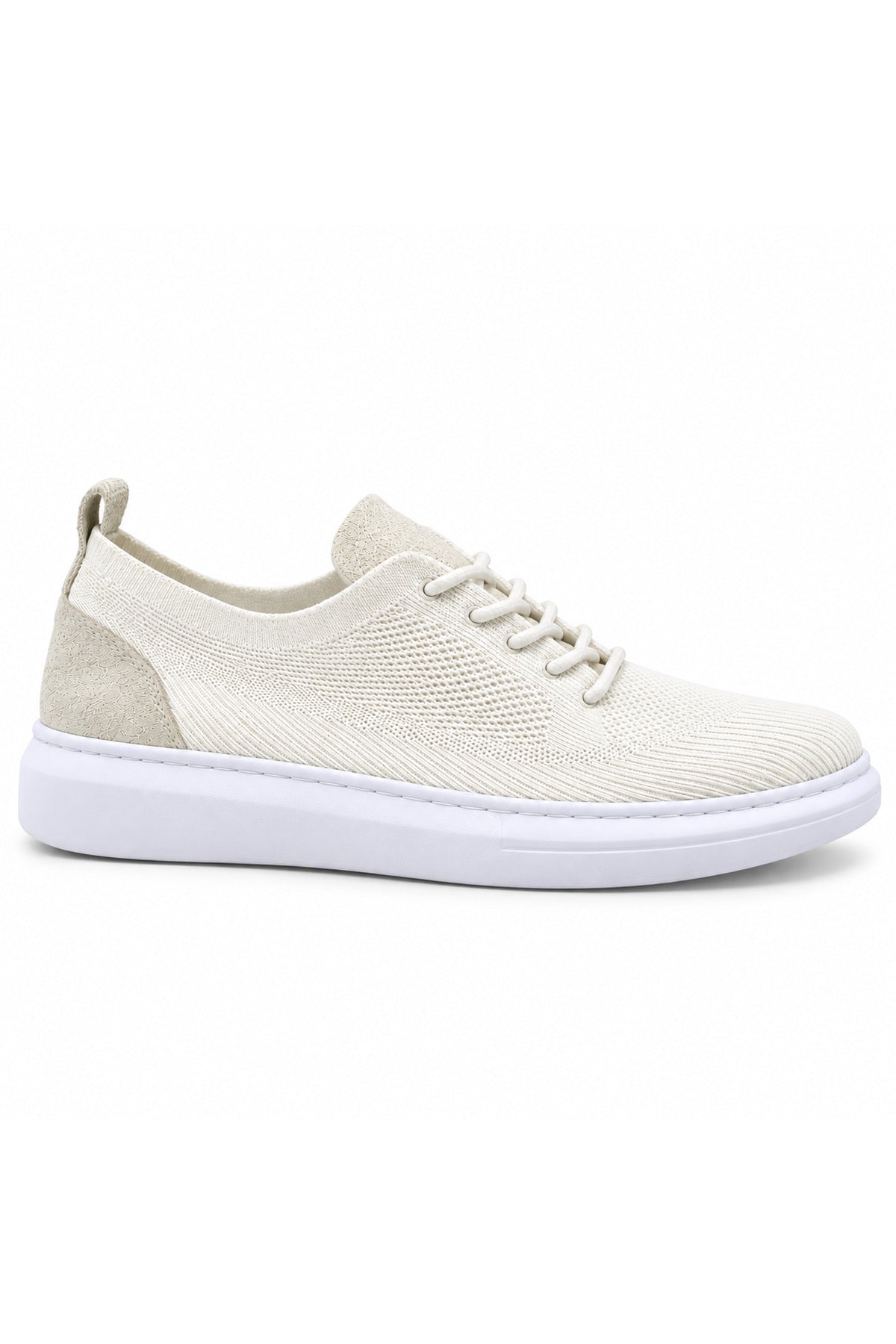 BESKAR KB M101 Beyaz Triko Erkek Günlük Sneaker Ayakkabı — görsel 4