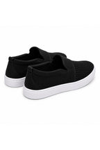 BESKAR KB 114 Siyah Bağcıksız Triko Erkek Günlük Sneaker — görsel 5
