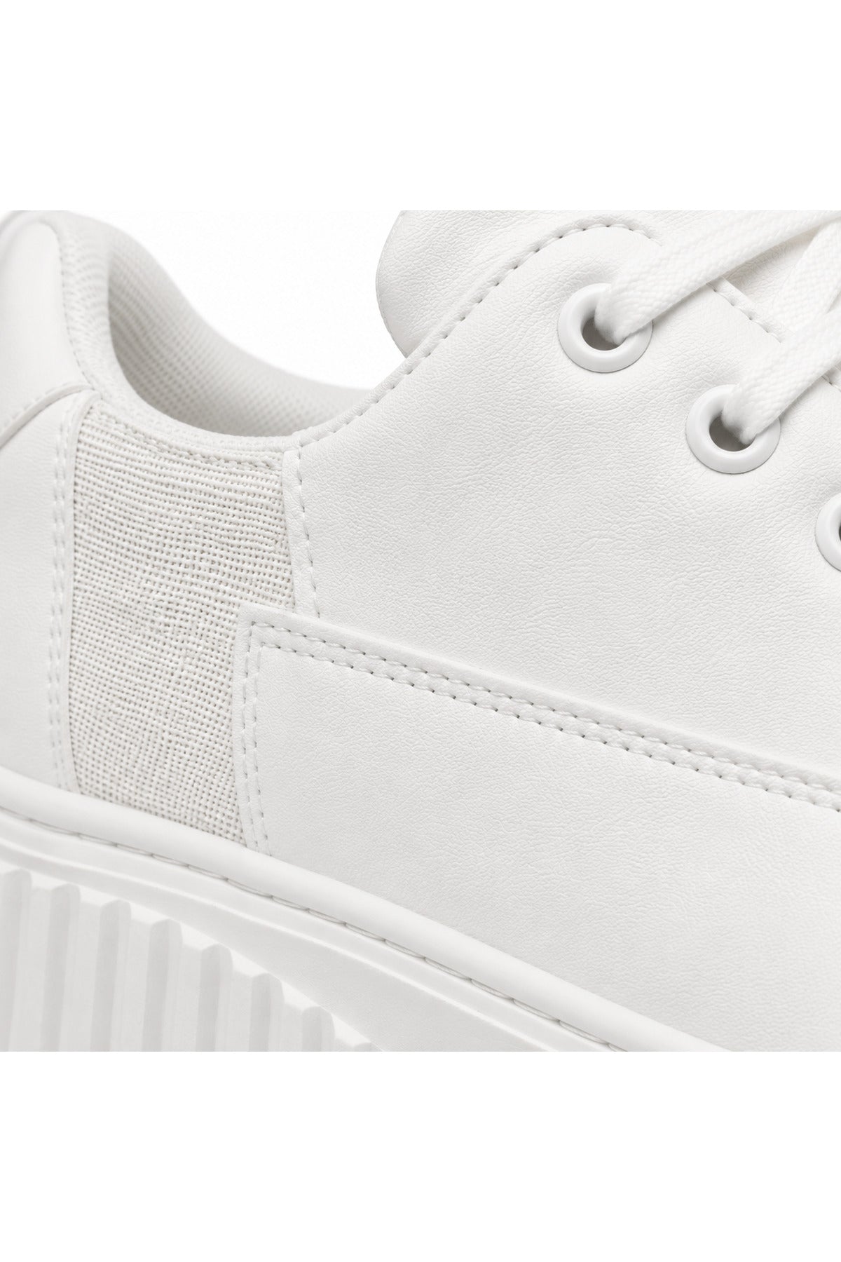 BESKAR KB X516 Beyaz Cilt Erkek Günlük Sneaker Ayakkabı — görsel 4